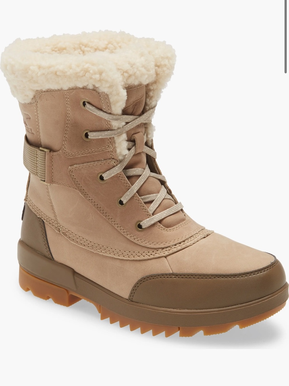 Sorrel Tivoli Shearling-Lined Taupe Winter Boots